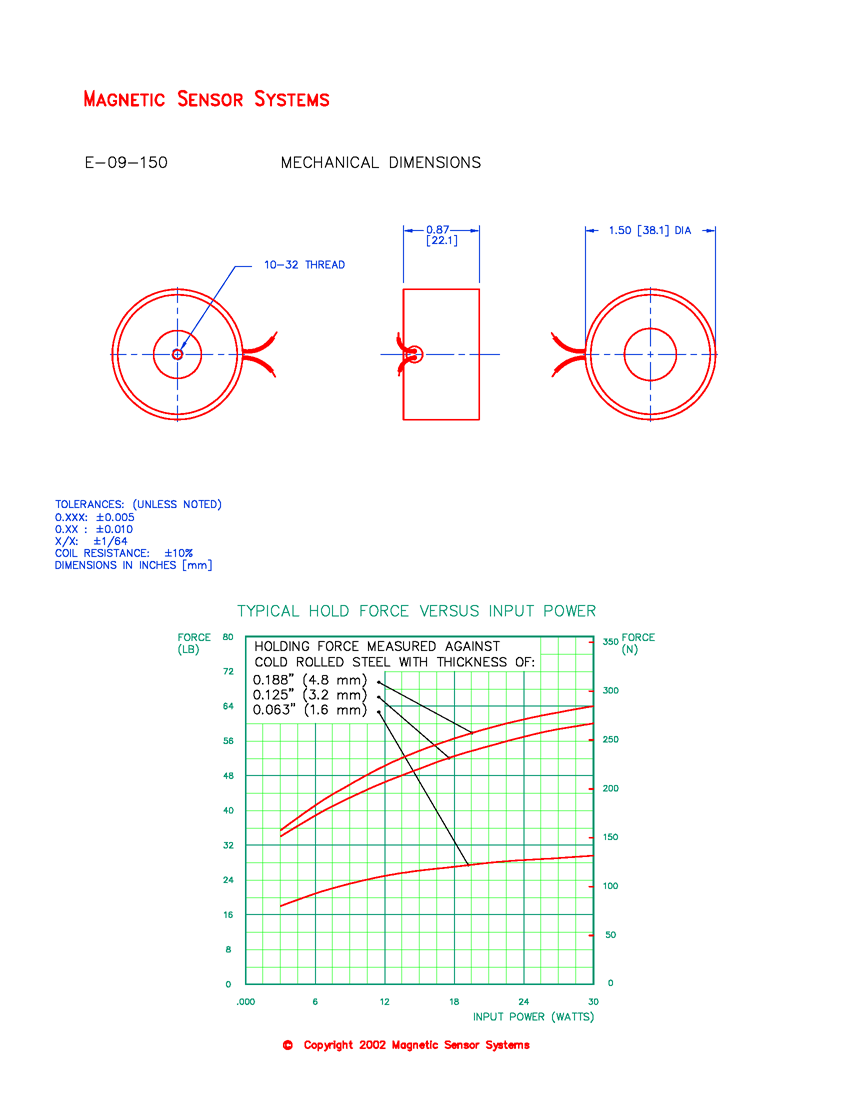 Electromagnet E-09-150, Page 2